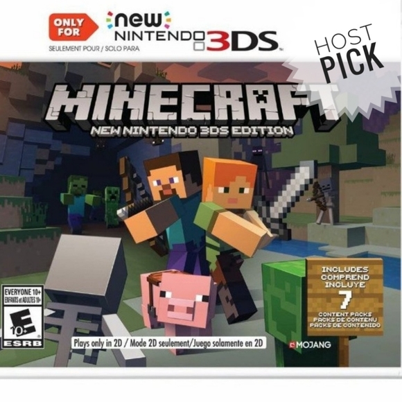 Nintendo Other - NEW NINTENDO 3DS EDITION MINECRAFT